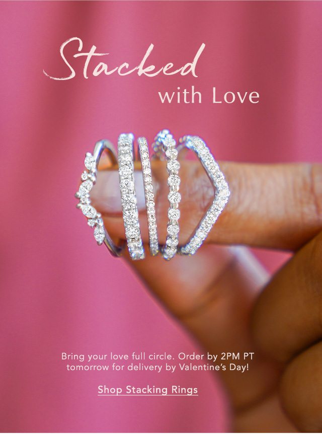 Brilliant earth hot sale stackable rings