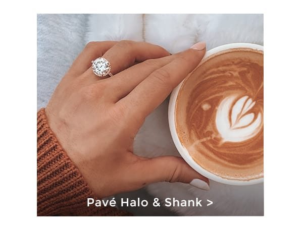 Pavé Halo & Shank