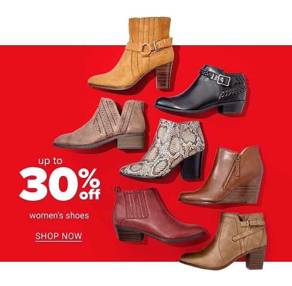 Up to 30% Off Women's Shoes - Shop Now