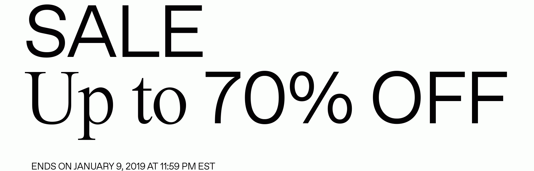 End soon. SSENSE. SSENSE logo. Www SSENSE com.