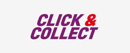 Click & Collect. Pay online and pick up in-store.