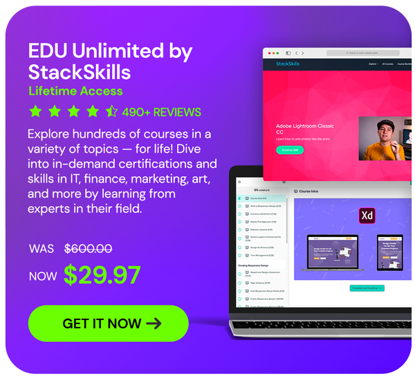 EDU Unlimited by StackSkills: Lifetime Access