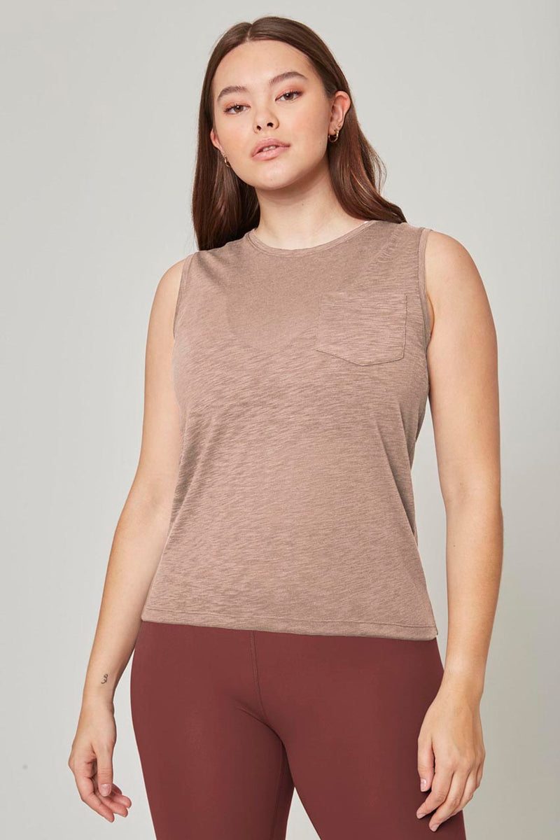 Fusion Tank Top with Chest Pocket