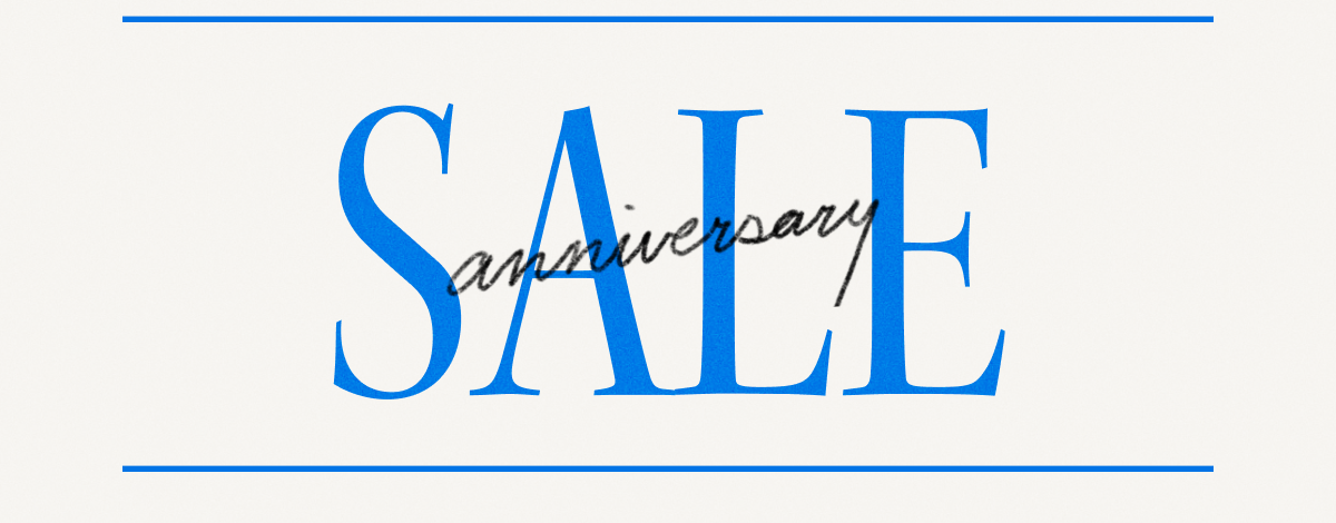 Sale anniversary