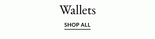 Wallets | SHOP ALL