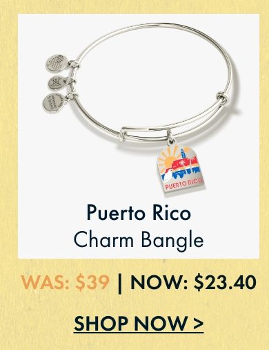 Puerto Rico Charm Bangle | Shop Now