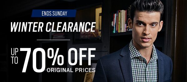 Ends Sunday. Snow Day Clearance. Extra 30% off clearance, online and in-store!