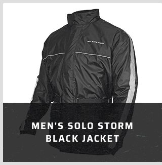 Men's Solo Storm Black Jacket