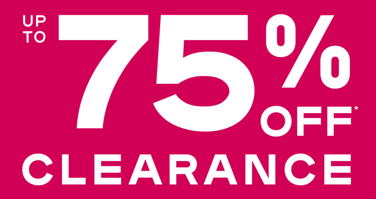 Super Sparkle Sale Up To 75% Off* Clearance 