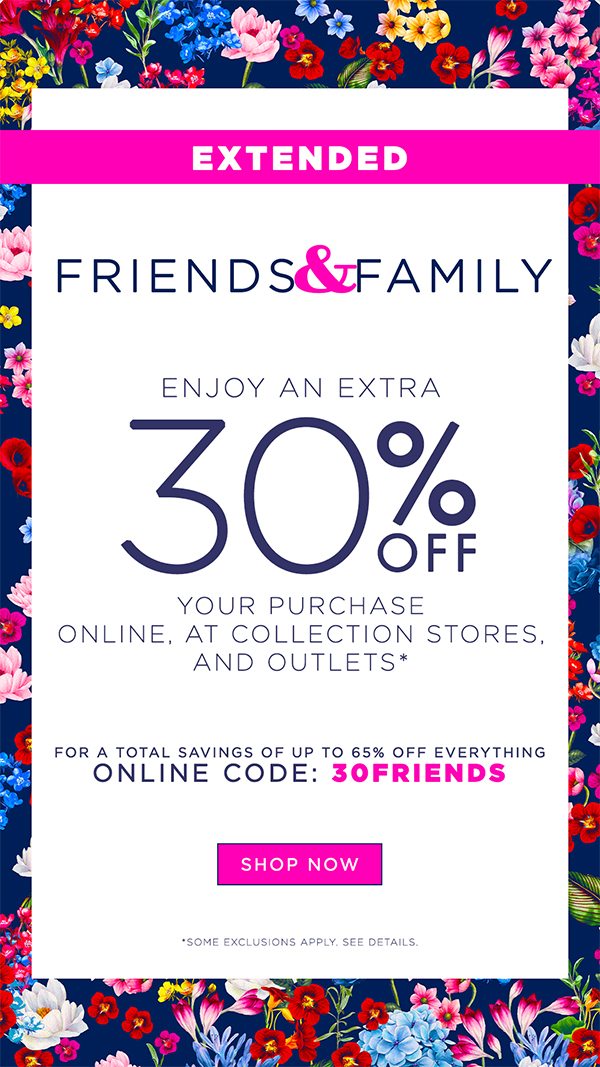 Extended - You can Still get an Extra 30% OFF Your Order