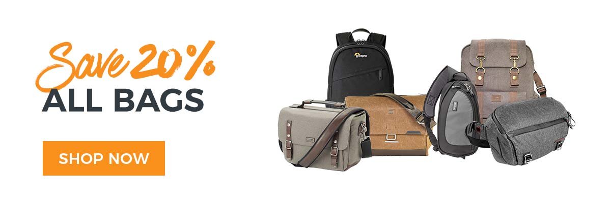 Save 20% on Bags