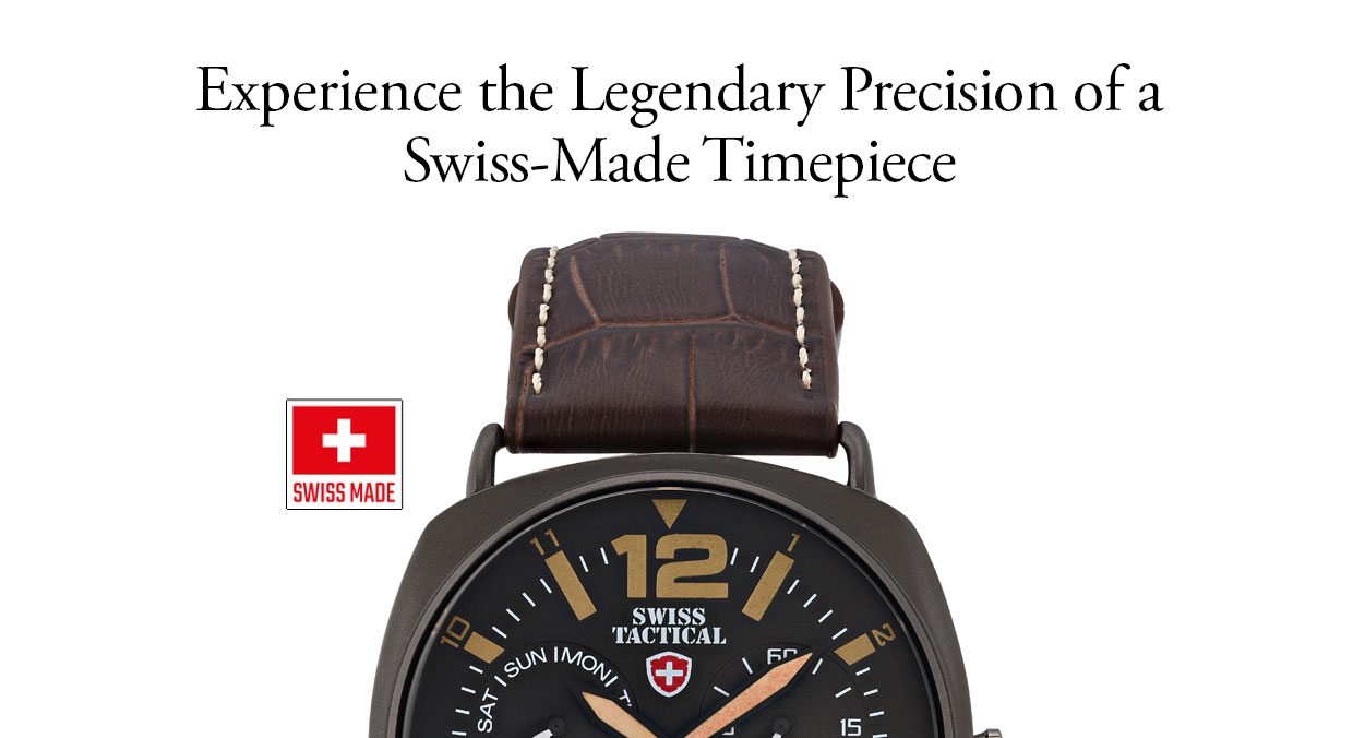 Experience the Legendary Precision of a Swiss-Made Timepiece