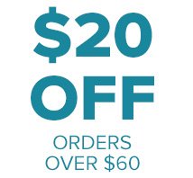 $20 off $60