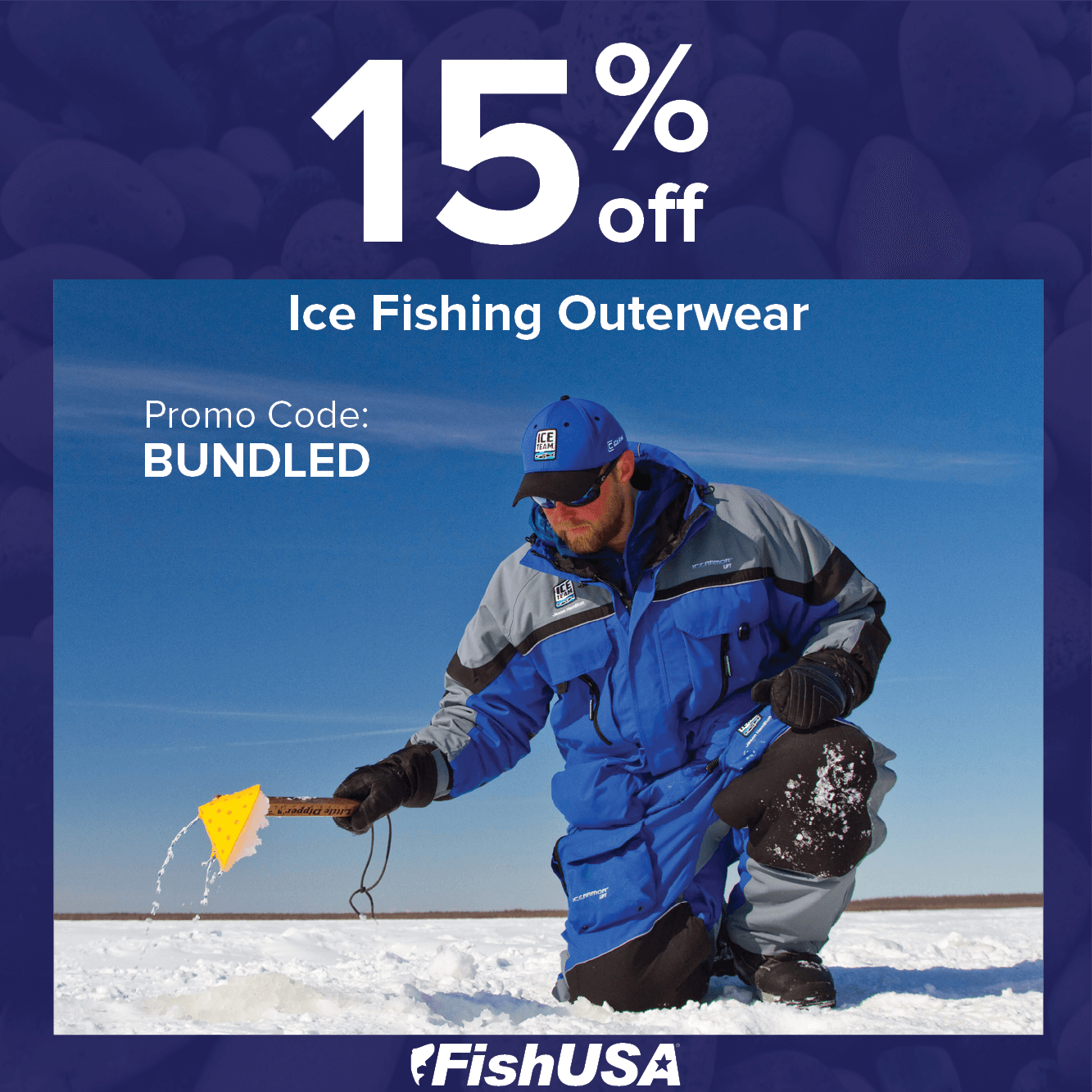 Save 15% on Ice Fishing Outerwear
