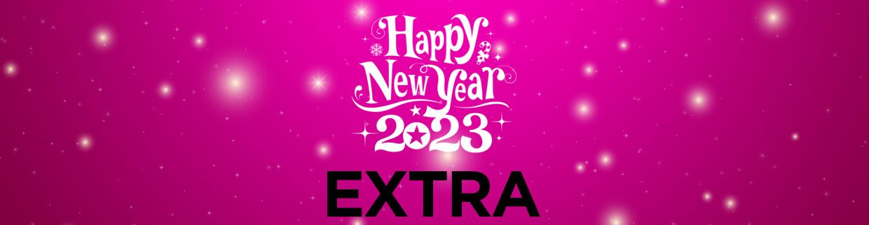 Happy New Year 2023. Extra 