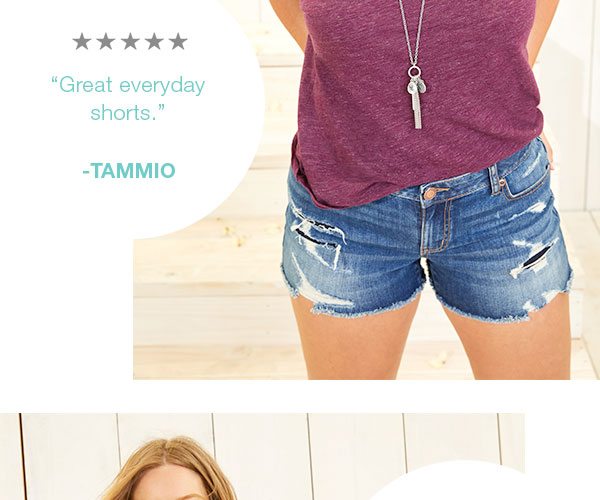 5 Stars. 'Great everyday shorts.' -Tammio