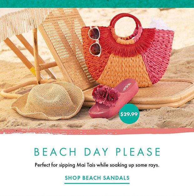 SHOP BEACH SANDALS