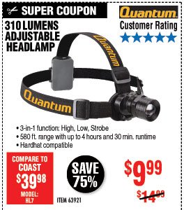 310 Lumen Headlamp
