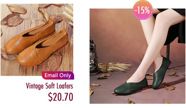Vintage Soft Loafers