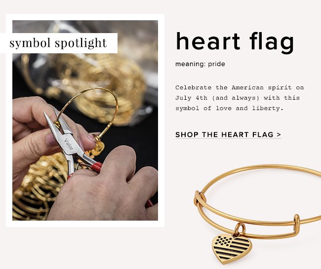  Shop the Heart Flag symbol to celebrate the American spirit. 