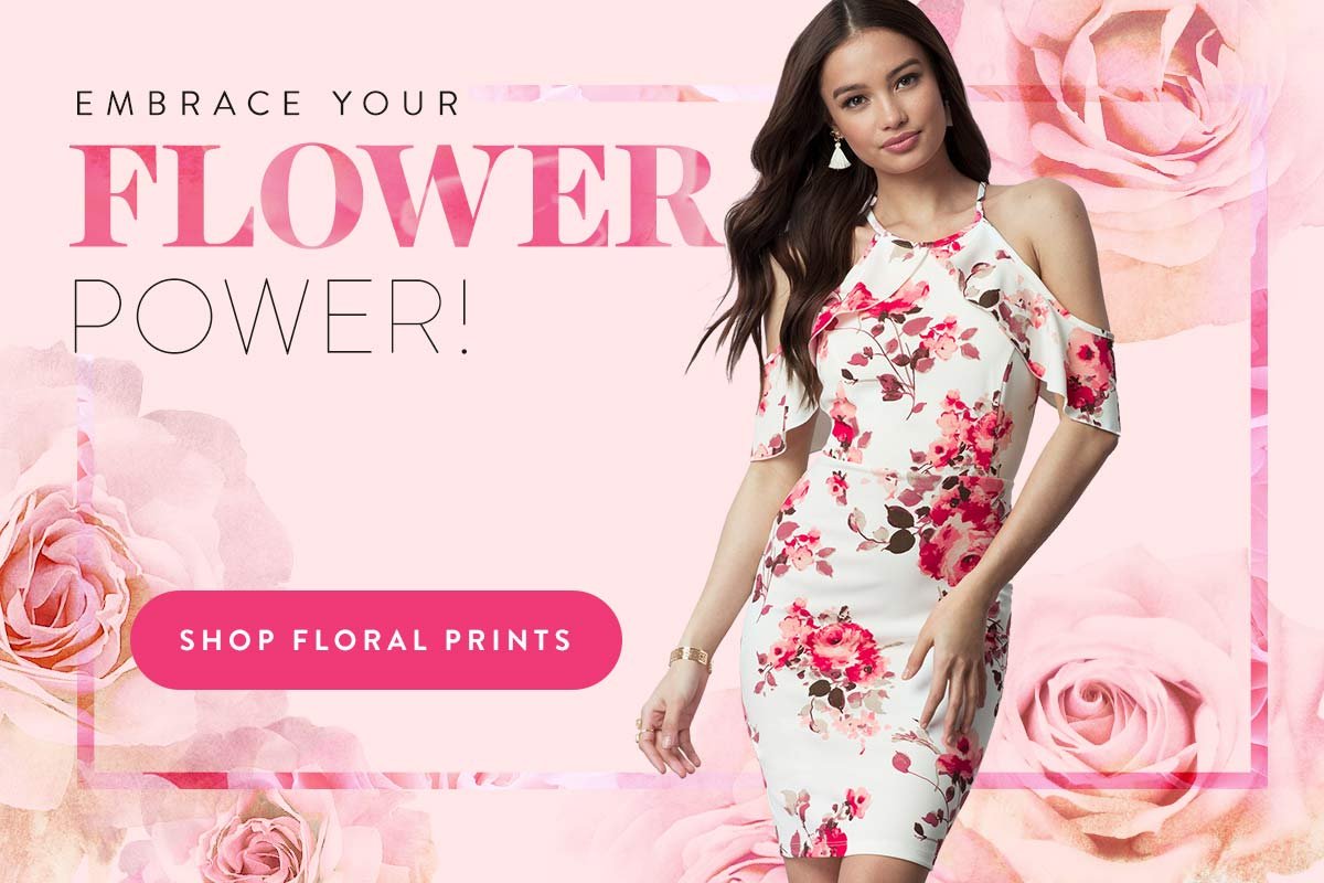 Promgirl discount floral dress