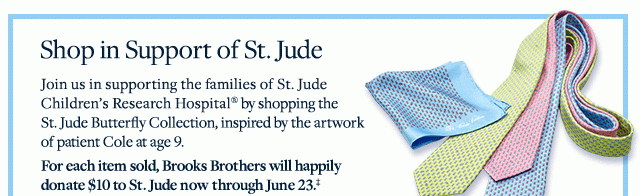 SHOP IN SUPPORT OF ST. JUDE