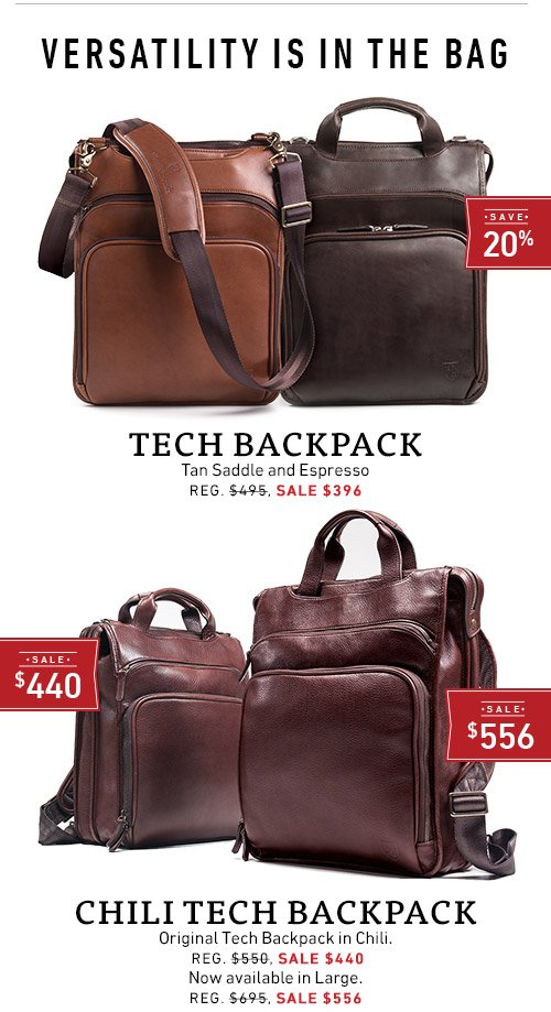 allen edmonds tech backpack