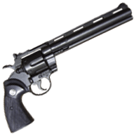 Black .357 Magnum Eight Inch