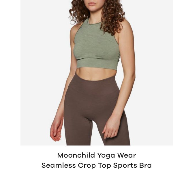 Moonchild Yoga Wear Seamless Crop Top Sports Bra
