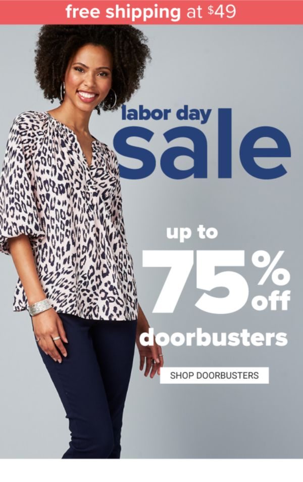 Up to 75% off Doorbusters - Shop Doorbusters