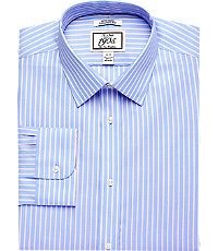 1905 Collection Tailored Fit Spread Collar Stripe Dress Shirt CLEARANCE