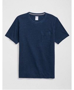 Cherry Street T-Shirt in Indigo Washed Cotton