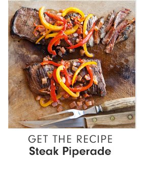 GET THE RECIPE - Steak Piperade