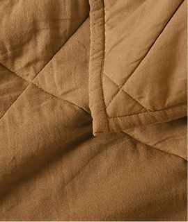 Supersoft Brulee Brown Gauze Cotton Quilt