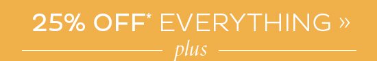 25% Off Everything | Double 