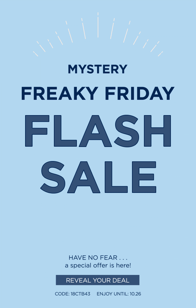 Mystery Freaky Friday Flash Sale