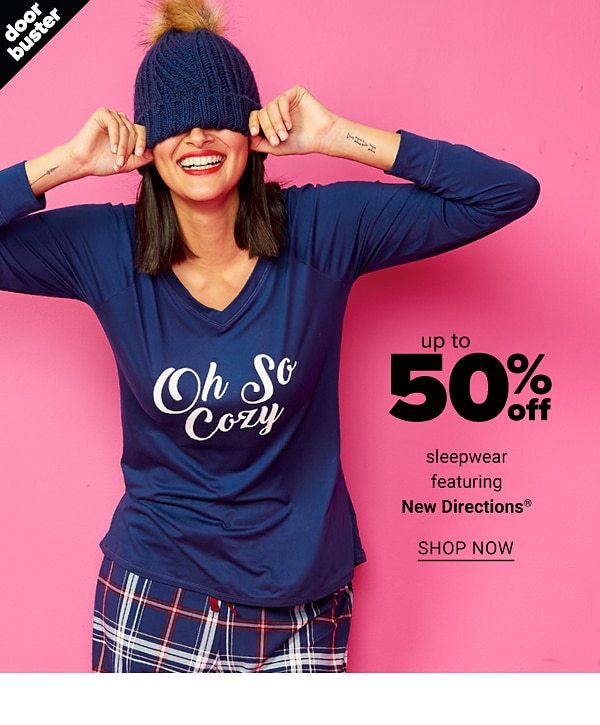 up to 50% off Sleepwear featuring New Directions - Shop Now