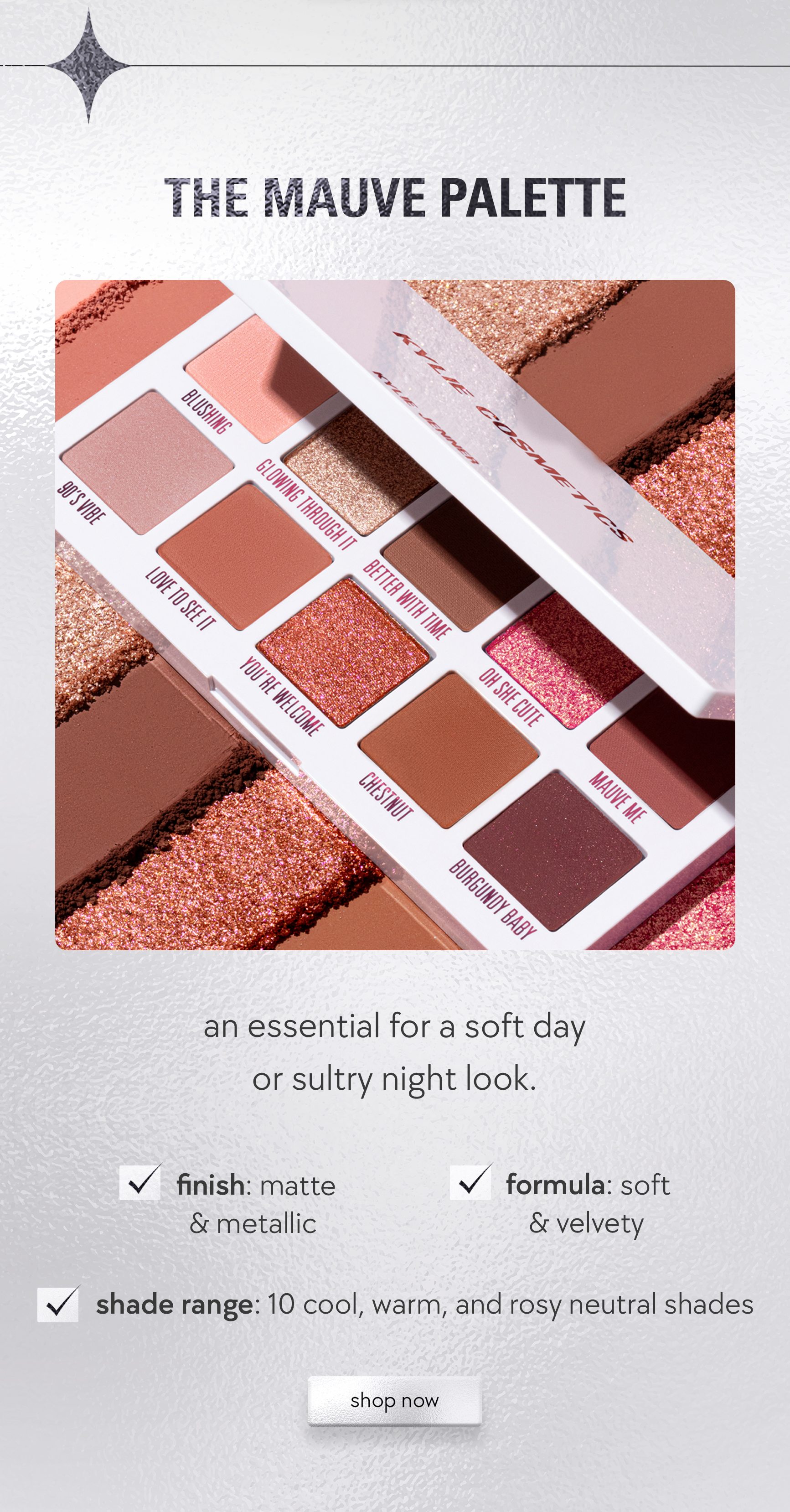 shop the mauve palette