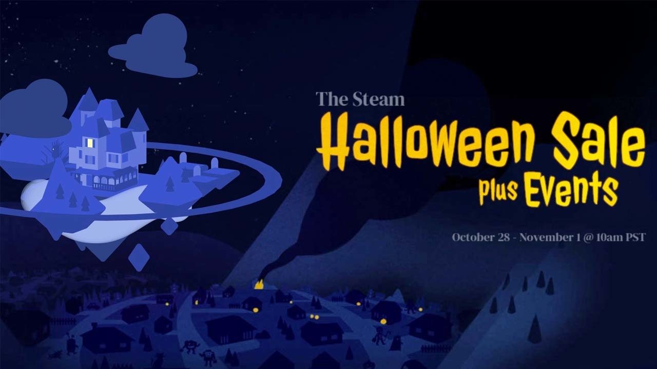 Steam Halloween Sale Graphic Art