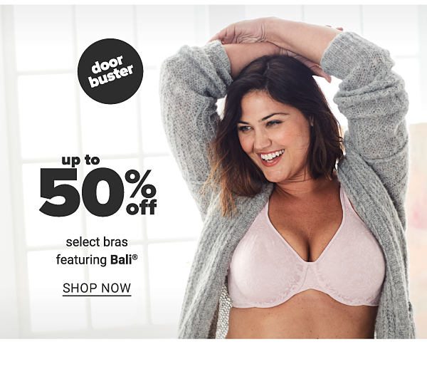 Up to 50% off select Bras featuring Bali - Shop Now