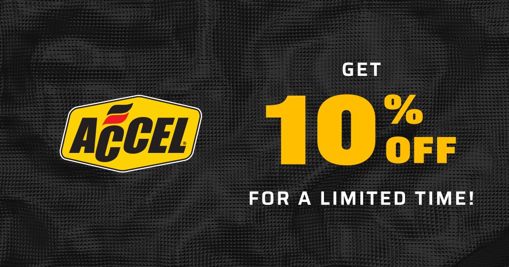 10% off Accel
