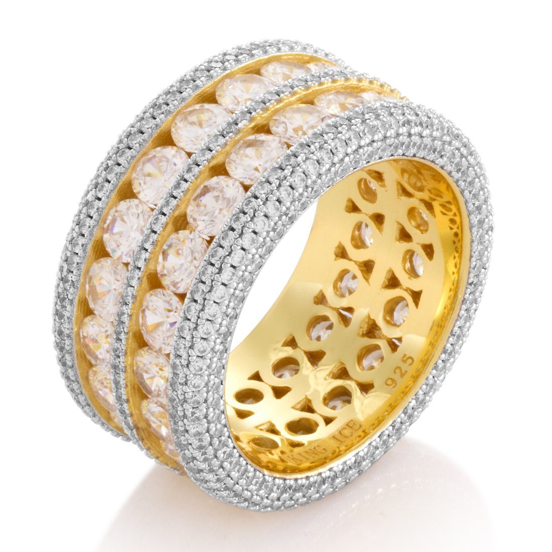 Image of The Complex Eternity Ring (.925 Sterling Silver)