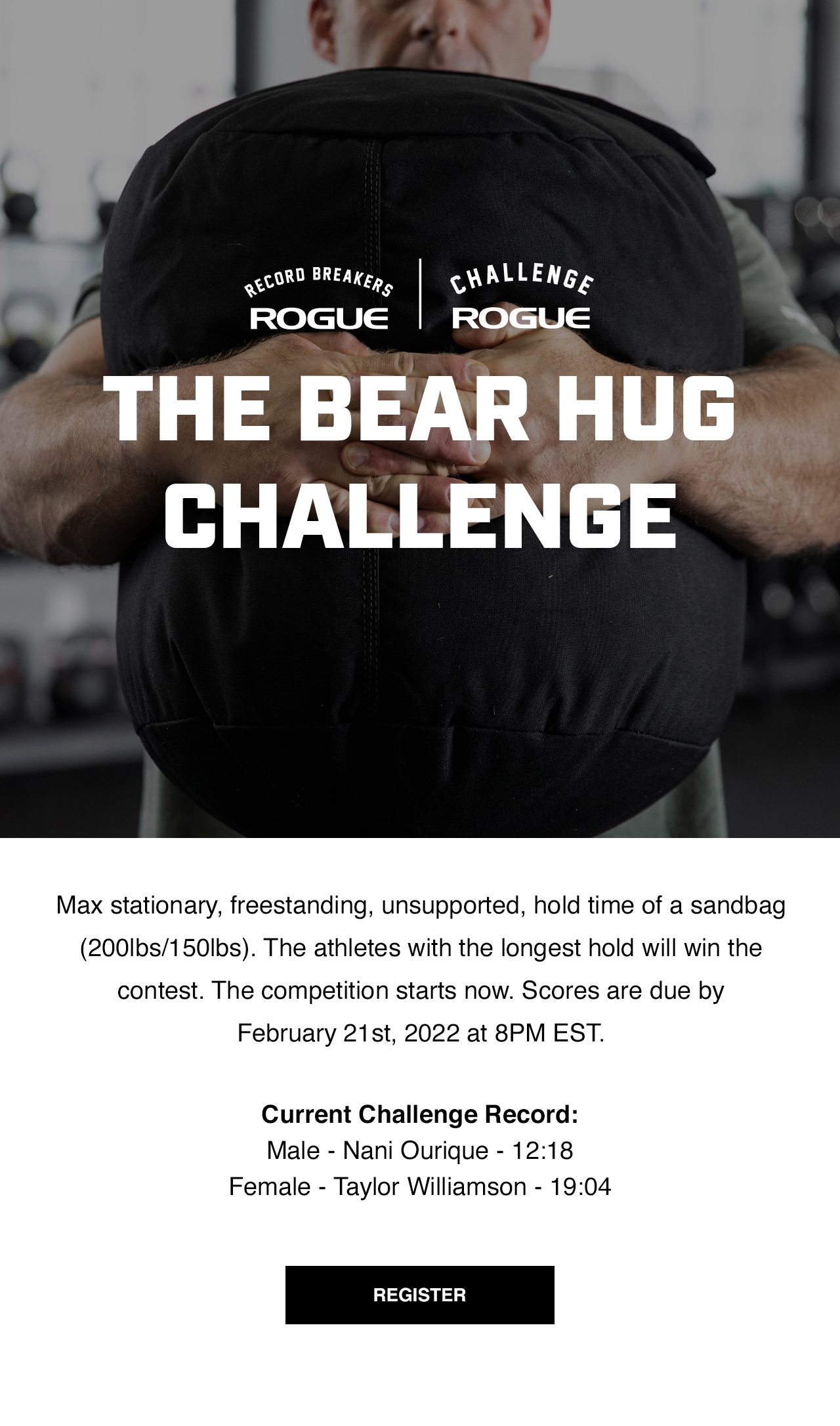 Bear Hug Challenge