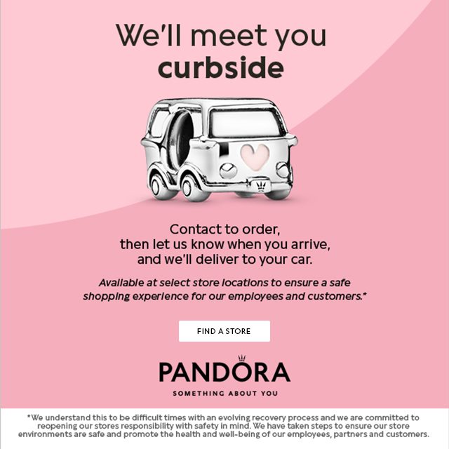 Curbside Pickup Available at Pandora Jewelry - Ben Bridge Email ...