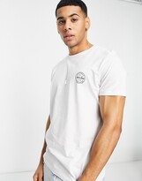 Essentials t-shirt with logo chest print in white