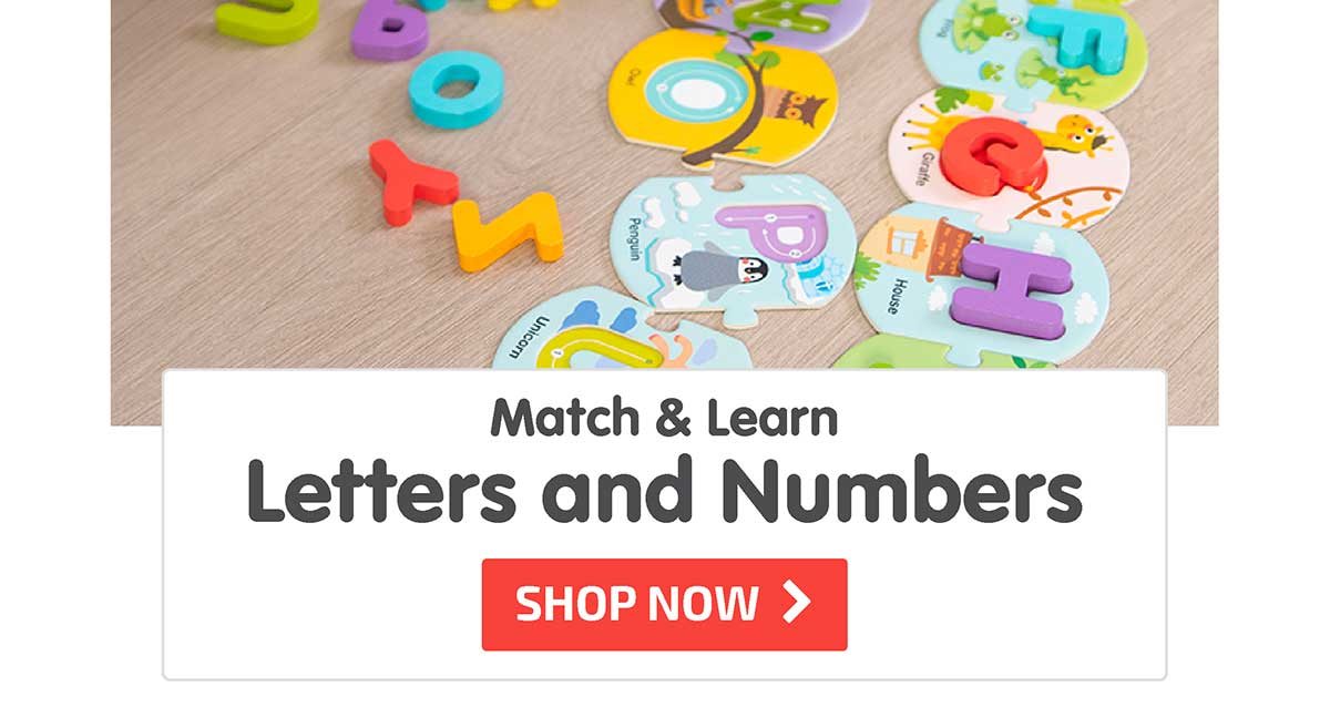 Match & Learn Letters and Numbers - Shop Now