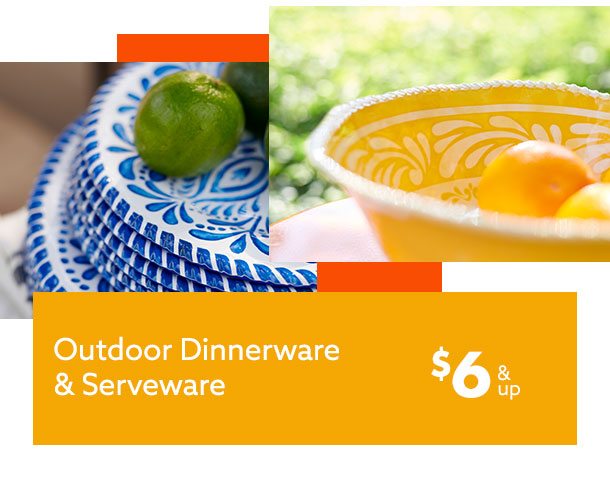 Outdoor Dinnerware & Serveware