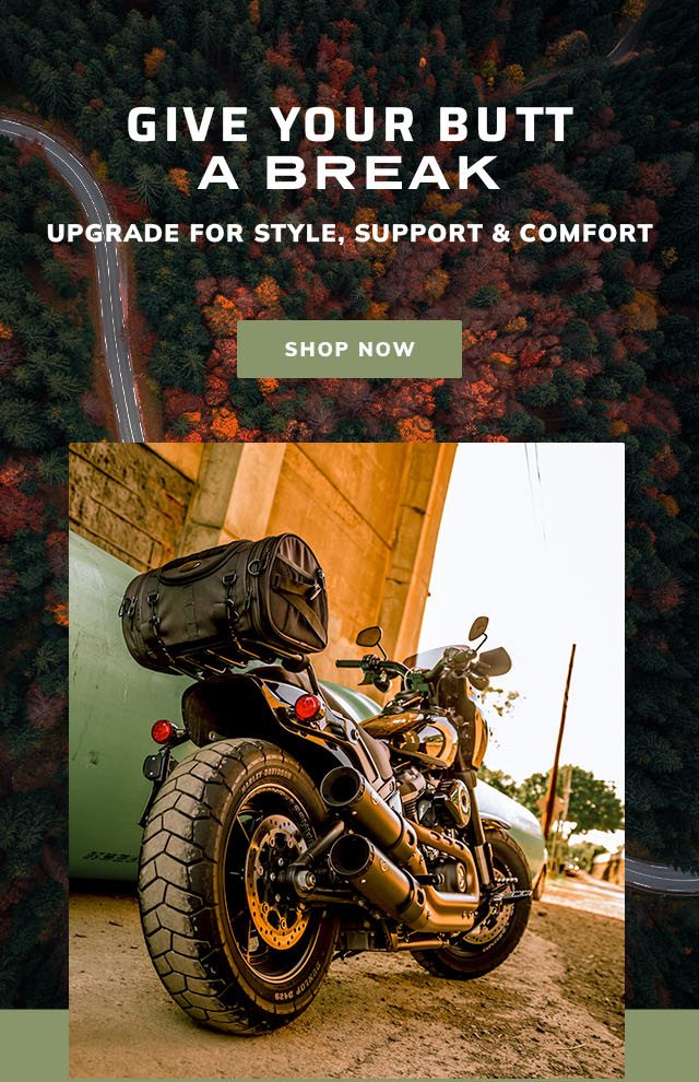 Add some comfort to your ride
