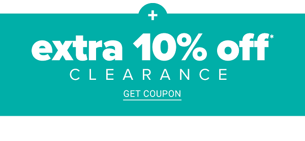 Extra 10% off Clearance Purchases ends 9/8 - Get Coupon