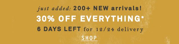 Shop 30% off.